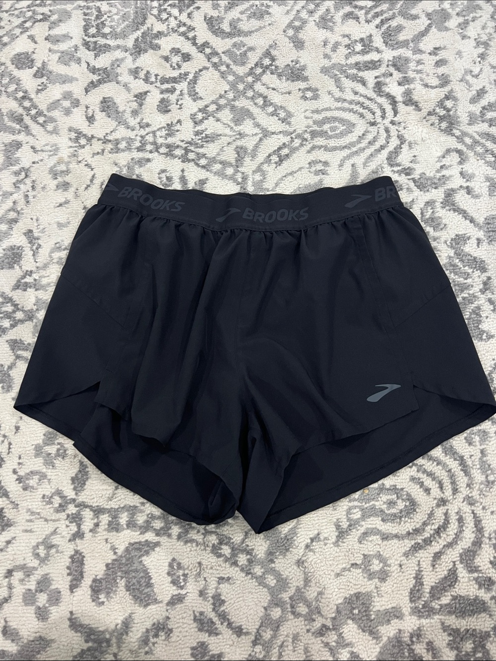 Brooks Black Women's Athletic Running Chaser Shorts
